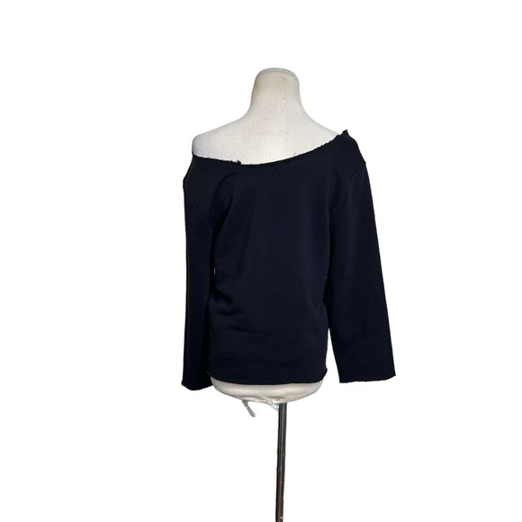 H&M You Can't Touch This Off The Shoulder Sweatshirt Top size M - Picture 2 of 8